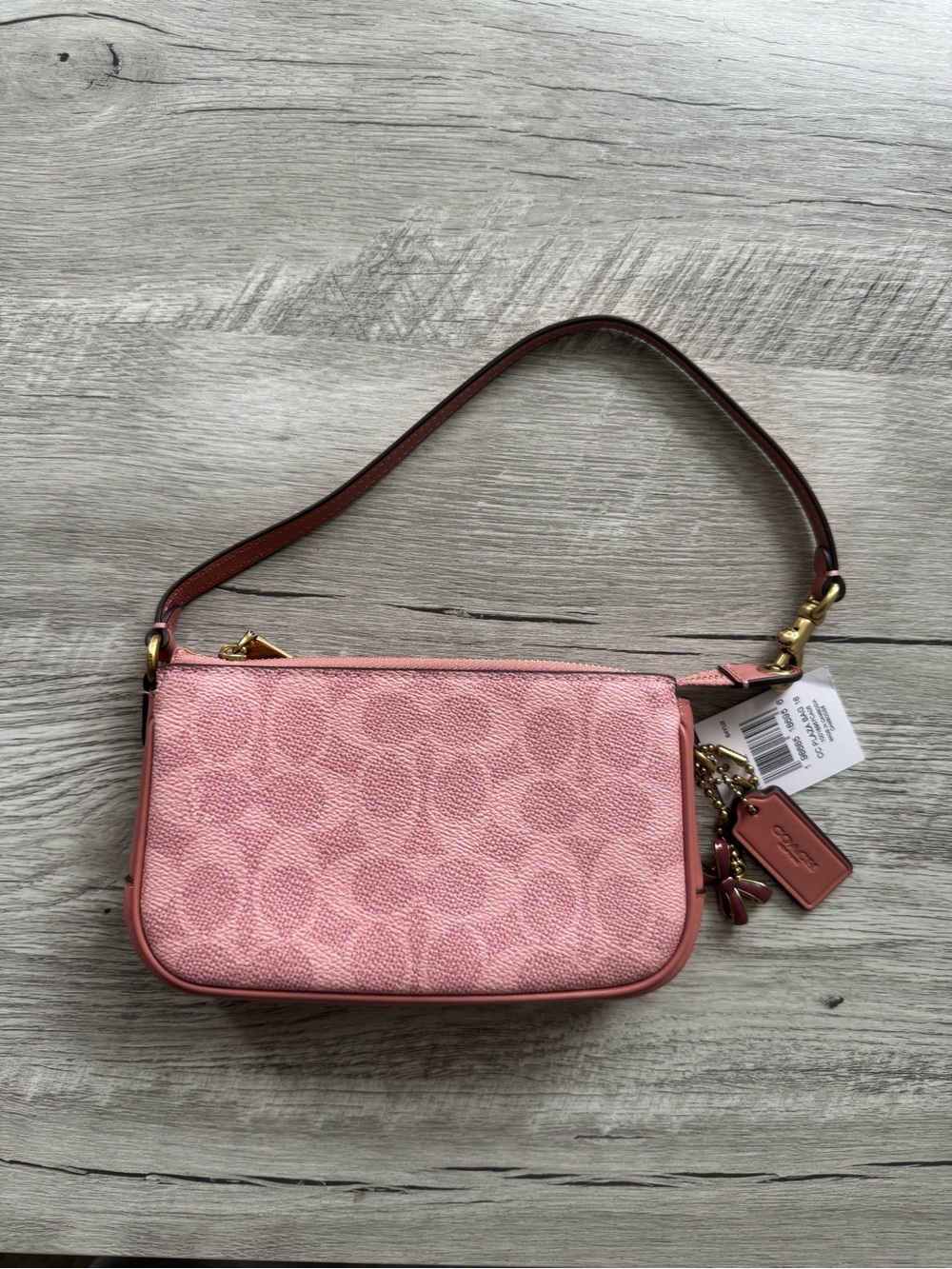 Coach Pink Plaza bag 18